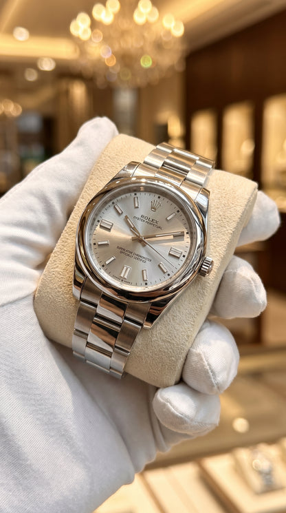 Rlx Semi-Automatic Date Watch with Steel Bracelet – Men’s