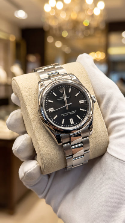 Rlx Semi-Automatic Date Watch with Steel Bracelet – Men’s