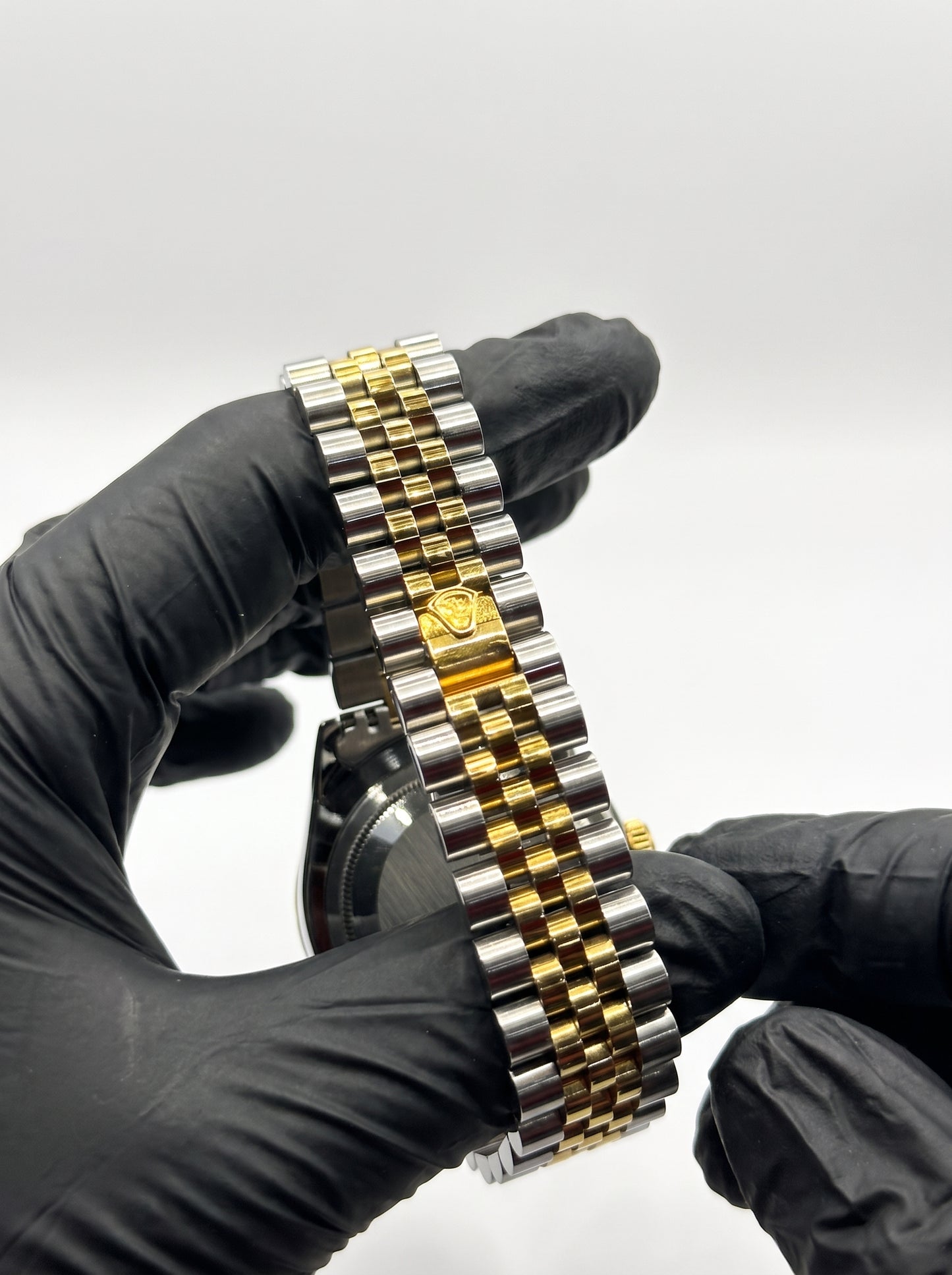 Datejust Two-Tone Yellow Rolesor Dial with Diamond-Style Hour Markers