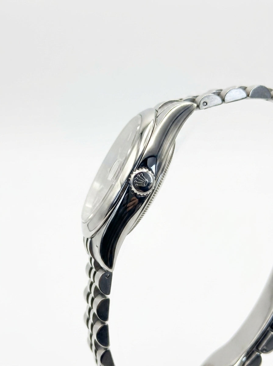 Rlx Semi-Automatic Date Watch with Steel Bracelet – Men’s