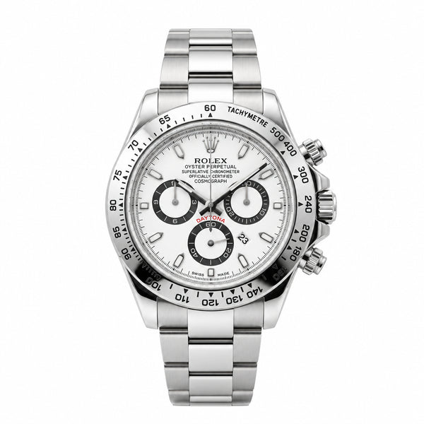 Trizo Men's Silver Watch – White Dial, Steel Bracelet | Trizolifestyle