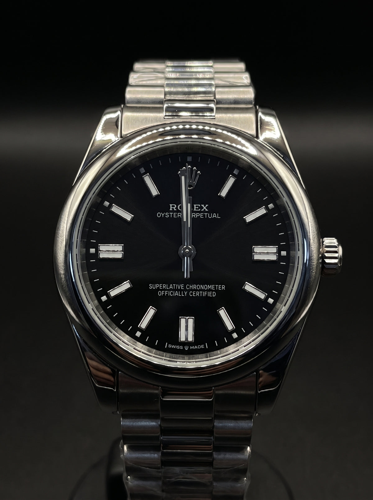 Rlx Semi-Automatic Date Watch with Steel Bracelet – Men’s