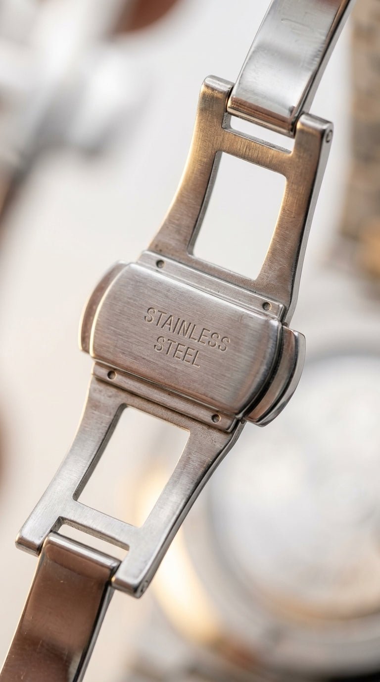 PP Nautilus Date-just Watch With Chain Butterfly Lock